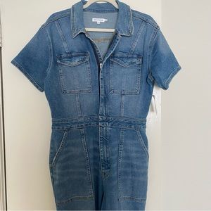 Good American Denim Jumpsuit